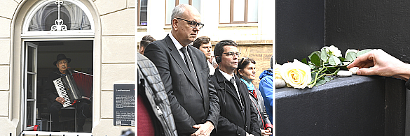 Gedenken am Schwarzen Stein - Bremen