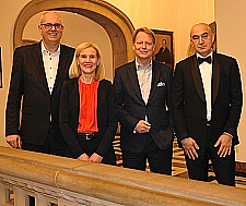 Bürgermeister Andreas Bovenschulte anlässlich des Neujahrsempfangs der Unifreunde.