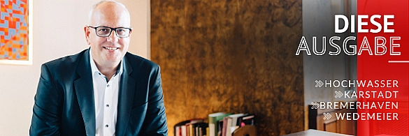 Bürgermeister Andreas Bovenschulte sitzt am Schreibtisch. Bürgermeister Andreas Bovenschulte sitzt am Schreibtisch.