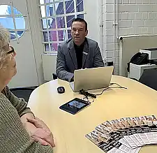 Beratung im Bürgerhaus Obervieland.