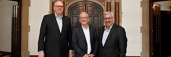 v.l.n.r.: Andreas Bovenschulte, Jörg Peters, Melf Grantz
