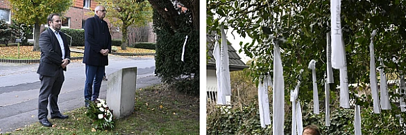Gunnar Skolig, Ortsamtsleiter in Vegesack, und Bürgermeister Andreas Bovenschulte Gunnar Skolig, Ortsamtsleiter in Vegesack, und Bürgermeister Andreas Bovenschulte