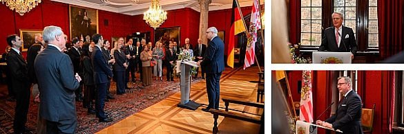 Neujahrsempfang des Konsularischen Korps im Kaminsaal Neujahrsempfang des Konsularischen Korps im Kaminsaal