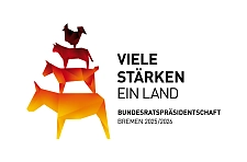 Logo der Bundesratspräsidentschaft Bremens.