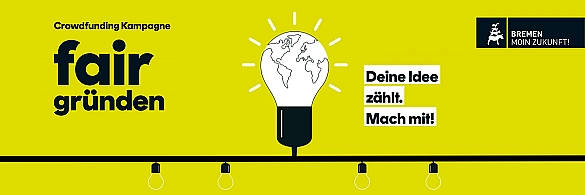 Kampagnen-Bild der Crowdfunding-Kampagne Fair Gründen Kampagnen-Bild der Crowdfunding-Kampagne Fair Gründen