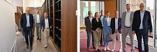 Bürgermeister Andreas Bovenschulte besucht das Landesbankgebäude, in das ab Wintersemester die Jurastudierenden aus Bremen ziehen.  Bürgermeister Andreas Bovenschulte besucht das Landesbankgebäude, in das ab Wintersemester die Jurastudierenden aus Bremen ziehen.