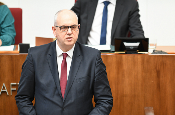 Bürgermeister Andreas Bovenschulte spricht in der Bürgerschaft