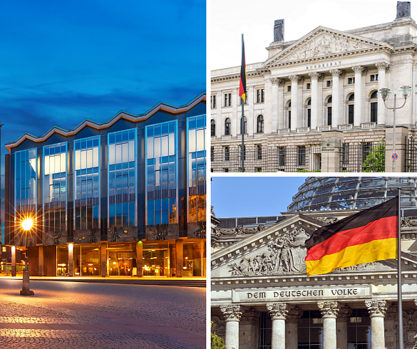 Bremische Bürgerschaft, Bundesrat, Bundestag (Gebäude)